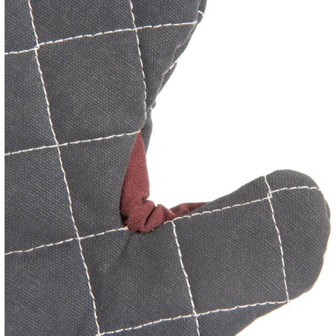 San Jamar 800FG17-BK BestGuard 17" Black Oven Mitt