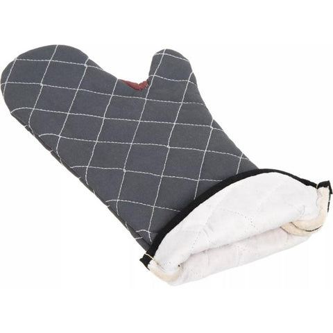San Jamar 800FG17-BK BestGuard 17" Black Oven Mitt