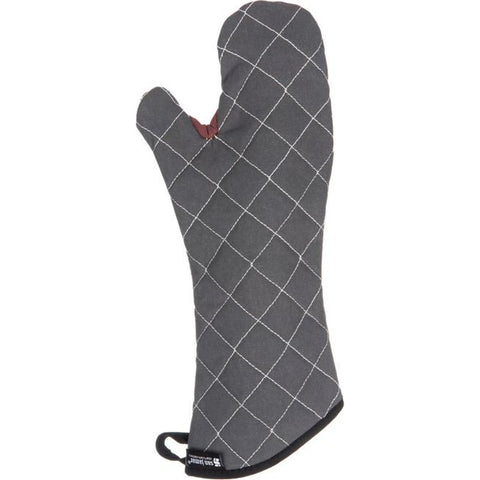 San Jamar 800FG17-BK BestGuard 17" Black Oven Mitt