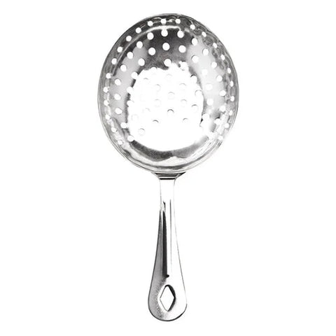 Franmara 8016-PC 6-1/4" x 3-1/8" Stainless Steel Julep Strainer
