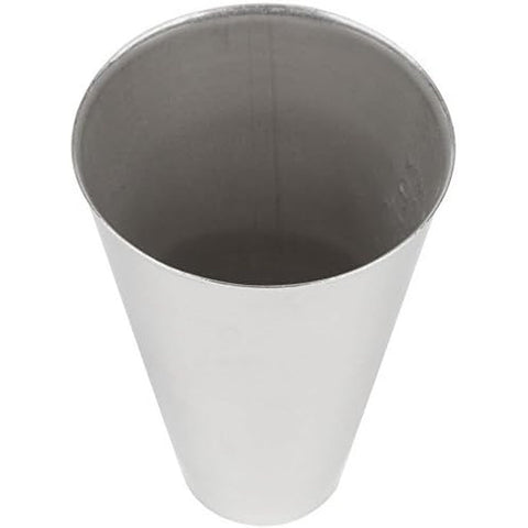 Ateco 808 Plain Pastry Tube - 5/8" Round Piping Tip, Stainless Steel