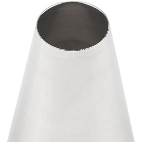 Ateco 808 Plain Pastry Tube - 5/8" Round Piping Tip, Stainless Steel