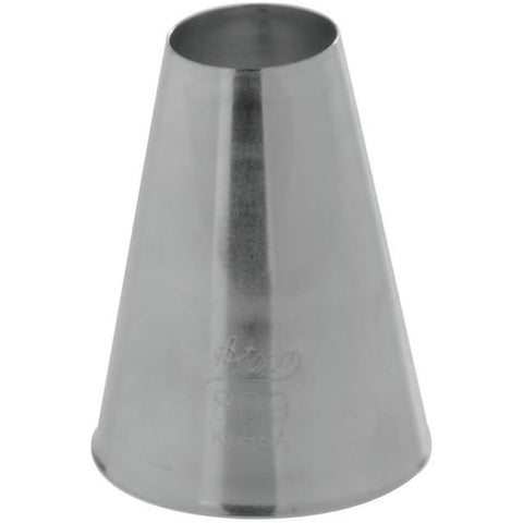 Ateco 809 Plain Pastry Tube - 11/16" Round Opening Stainless Steel Piping Tip