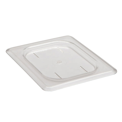 Cambro 80CWC135 Camwear 1/8 Size Flat Clear Polycarbonate Food Pan Cover