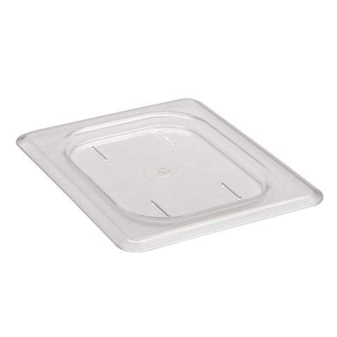 Cambro 80CWC135 Camwear 1/8 Size Flat Clear Polycarbonate Food Pan Cover
