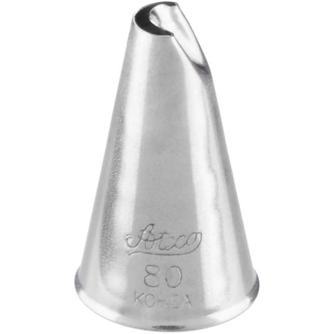Ateco 80 Specialty Fluted Stainless Steel Decorating Piping Tip