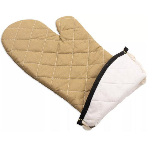 San Jamar 811TG17 Bestan 17" Tan Conventional Oven Mitt
