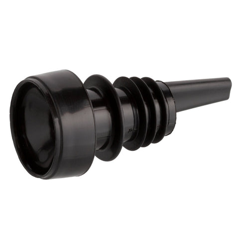 Franmara 8228-PC Twist-Pour Black Wine Stopper and Pourer
