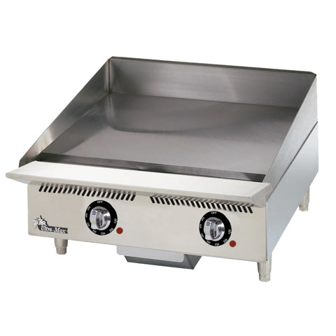 Star 824TA Ultra-Max 24 inch Gas Countertop Griddle with Snap-Action Thermostats (Natural Gas)