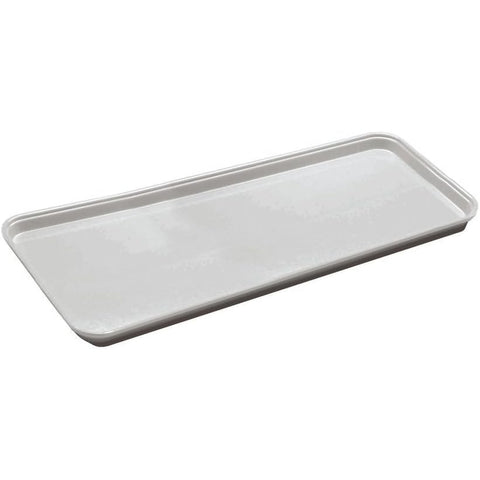 Cambro 830MT148 White Rectangular Market Display Tray 8-7/16" x 30" x 3/4"