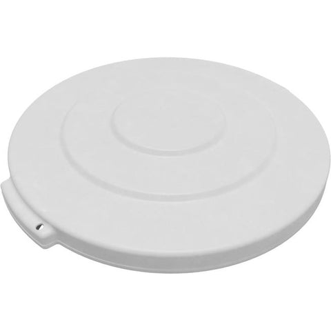 CFS Brands 84101102 Bronco Round Waste Bin Lid for 10 Gallon Container, White