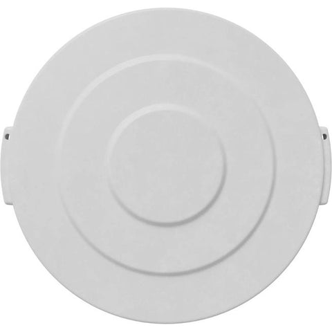CFS Brands 84101102 Bronco Round Waste Bin Lid for 10 Gallon Container, White
