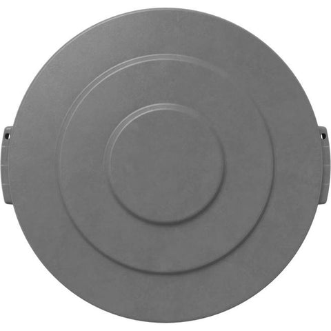 CFS Brands 84101123 Bronco Round 10 Gallon Waste Bin Lid, Gray