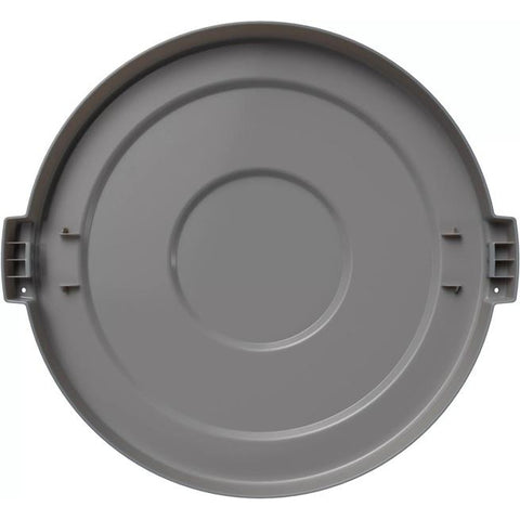 CFS Brands 84102102 Bronco Round Trash Container Lid, 20 Gallon, White