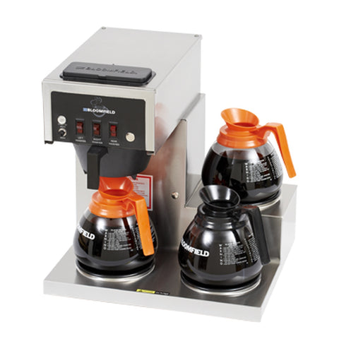 Bloomfield 8573D3-120V Koffee King 3-Warmer Right Stepped Automatic Coffee Brewer