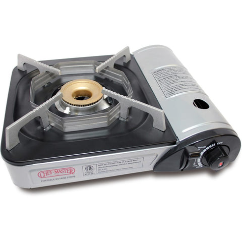 Chef Master 90011 10,000 BTU Butane Stove with Carrying Case