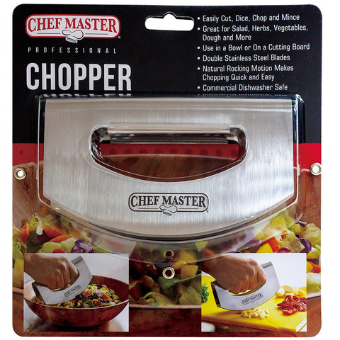 Chef Master 90017 Pro Chopper Rocker Mincing Knife