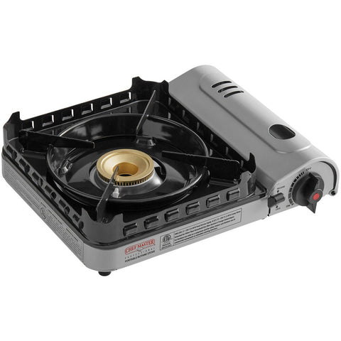 Chef Master 90019 1-Burner Butane Countertop Range, 15,000 BTU