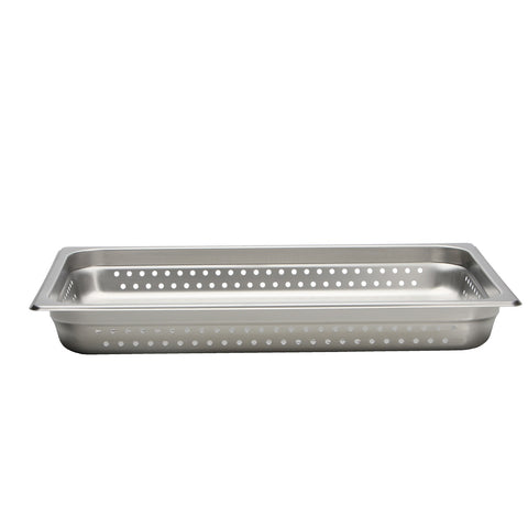 Libertyware 9002P Full Size 2-1/2" Deep Perforated Anti-Jam Stainless Steel Food Pan