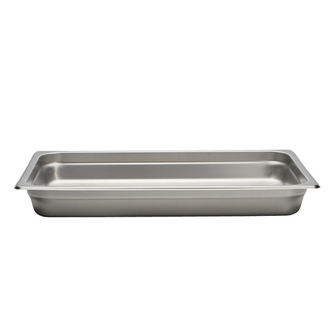 Libertyware 9002 Full Size Anti-Jam Stainless Steel Steam Table Pan, 2-1/2" Deep, 23 Gauge