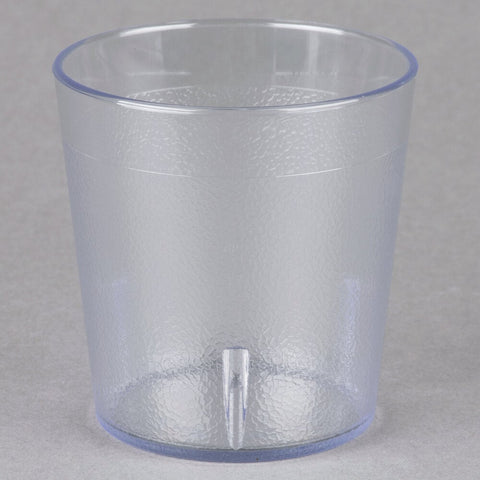 Cambro 900P152 Colorware 9.7 oz. Clear SAN Plastic Tumbler