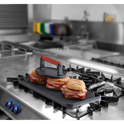 Chef Master 90202 Pre-Seasoned Reversible Cast Iron Griddle