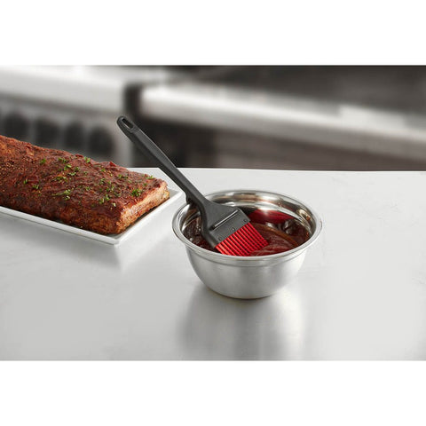 Chef Master 90249 3" High Heat Basting Brush with 6-1/4" Handle