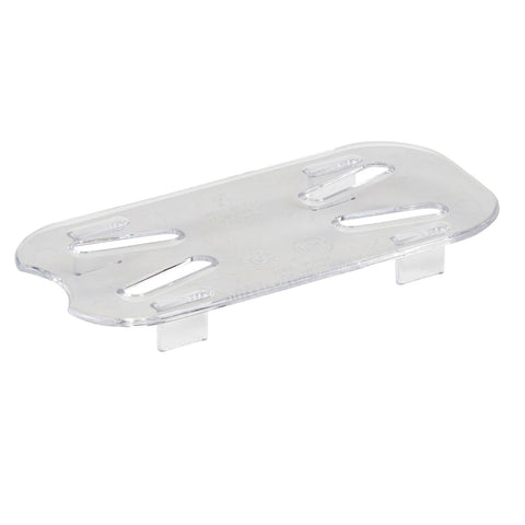 Cambro 90CWD135 Camwear 1/9 Size Clear Polycarbonate Drain Shelf