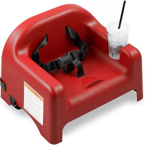 Carlisle FoodService Products 911405 Stackable Booster Seat, Red