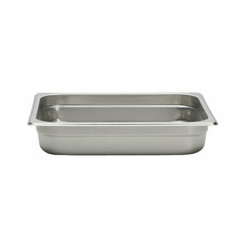 Libertyware 9122 Half Size Steam Table Pan, 18/8 Stainless Steel, 2-1/2" Deep