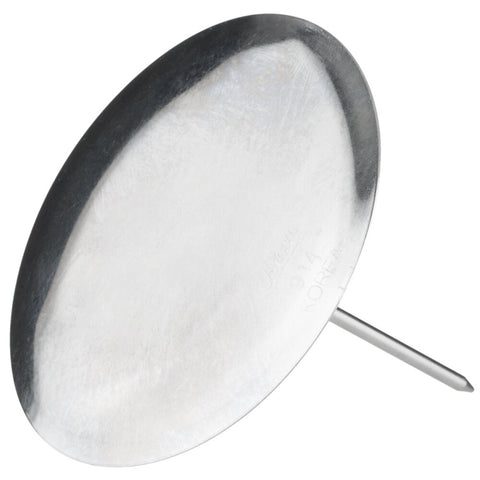 Ateco 914 Flat Stainless Steel Flower Nail, 2 3/4" x 2 5/8"