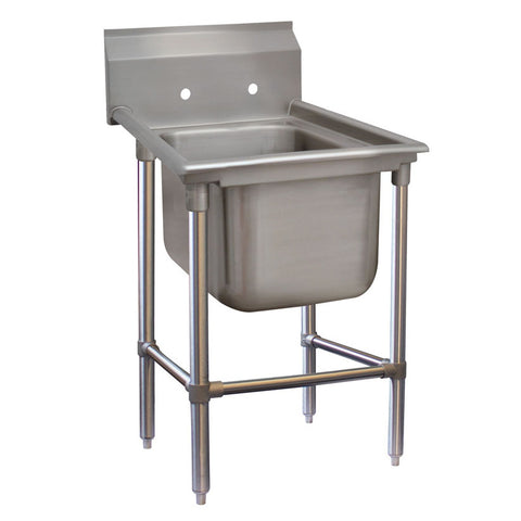 Advance Tabco 94-41-24-36R 66" One Compartment Regaline Sink with Right-Hand Drainboard