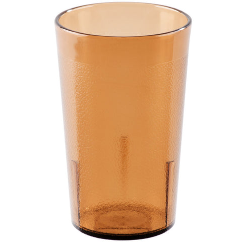 Cambro 950P2153 Colorware 9.8 oz. Amber SAN Plastic Tumbler