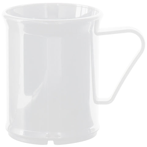 Cambro 96CW148 Camwear 9.6 oz. White Polycarbonate Mug