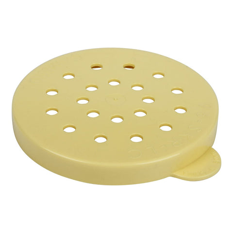 Cambro 96SKRLC405 Yellow Cheese Lid for 10 oz Camwear Shakers