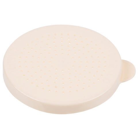 Cambro 96SKRLD406 Beige Camwear Shaker Lid for Salt and Ground Pepper