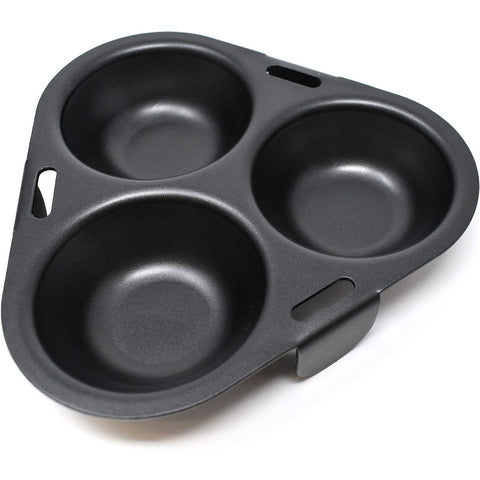 Norpro 973 Non-Stick 3-Egg Poacher
