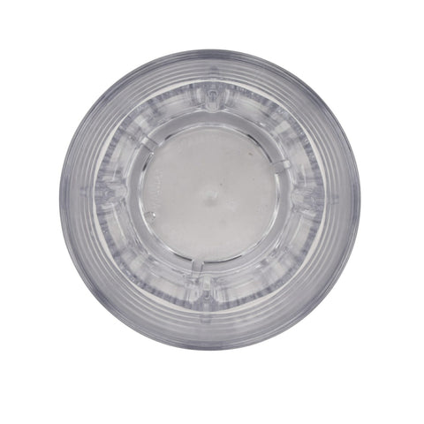 GET Enterprises 9907-1-CL 7 oz. Bahama Clear SAN Rocks Tumbler