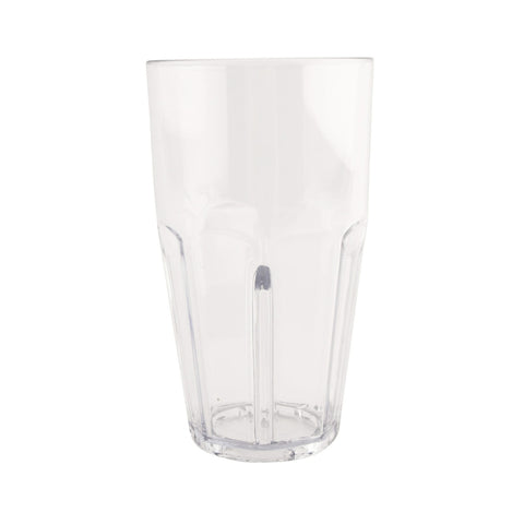GET Enterprises 9932-1-CL Bahama 32 oz. Clear SAN Plastic Tumbler