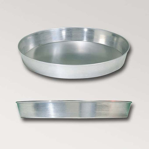 American Metalcraft A90121.5 Deep Dish Tapered Nesting Aluminum Pizza Pan, 12" Top ID