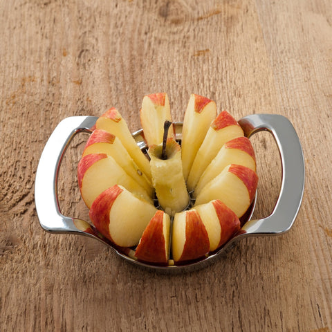 Winco AAD-12 Aluminum Hand-Press Apple Divider and Corer, 12-Slice