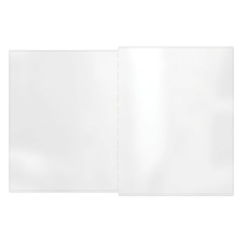 H. Risch AAP 8.5X11 Add-A-Page Clear Vinyl Menu Insert for 8-1/2" x 11" Menu Covers