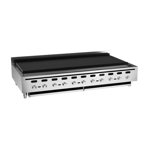 Wolf ACB60 60 in Low Profile Gas Countertop Charbroiler