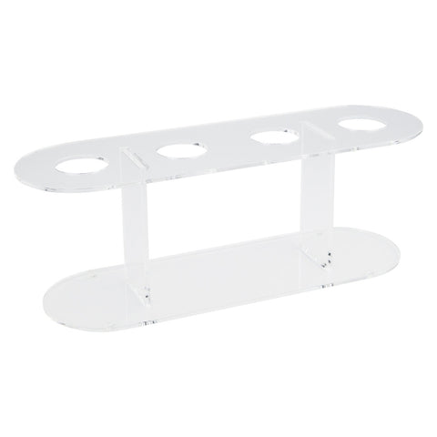Winco ACN-4 Acrylic 4-Slot Ice Cream Cone Holder Stand