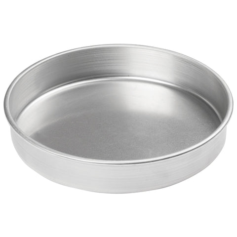 Winco ACP-122 Round Aluminum Layer Cake Pan, 12" x 2"