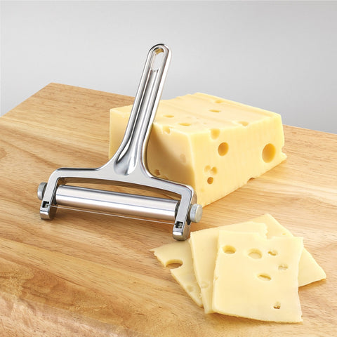 Winco ACS-4 Adjustable Wire Cheese Slicer, Cast Aluminum, 5-Inch
