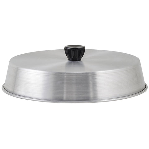 Winco ADBC-10 10" Round Flat-Top Aluminum Basting Cover