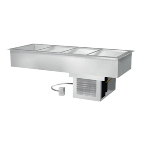 Duke Manufacturing ADI-2MD Mechanically Assisted Ice Pan Drop-In Cold Food Well
