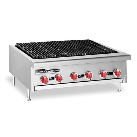 American Range AERB-36 36 in Countertop Radiant Gas Charbroiler (Natural Gas)