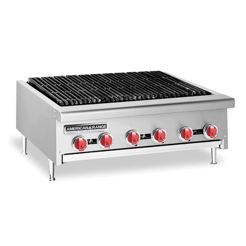 American Range AERB-36 36 in Countertop Radiant Gas Charbroiler (Natural Gas)